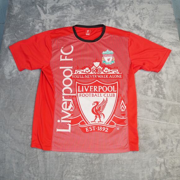L.F.C Liverpool Football Club You'll Never Walk Alone Jersey Men's XL Soccer - Picture 2 of 11